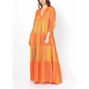 NWT Ace & Jig Maxi Long-Sleeve Misty Dress in Prom